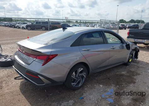 2025 Hyundai Elantra Sel Sport из США, поврежденный, VIN KMHLM4DG6SU937975